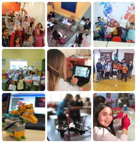 end of year collage